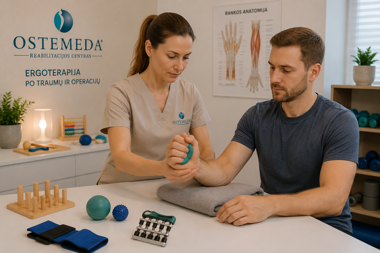 Ergoterapija po traumų ir operacijų - ostemeda.lt