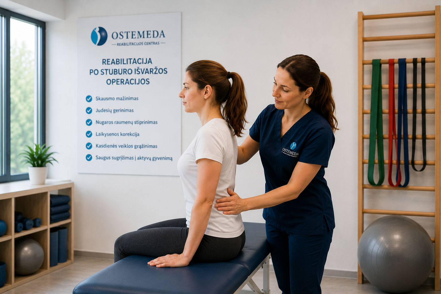 Reabilitacija po stuburo i&scaron;varžos operacijos ostemeda.lt